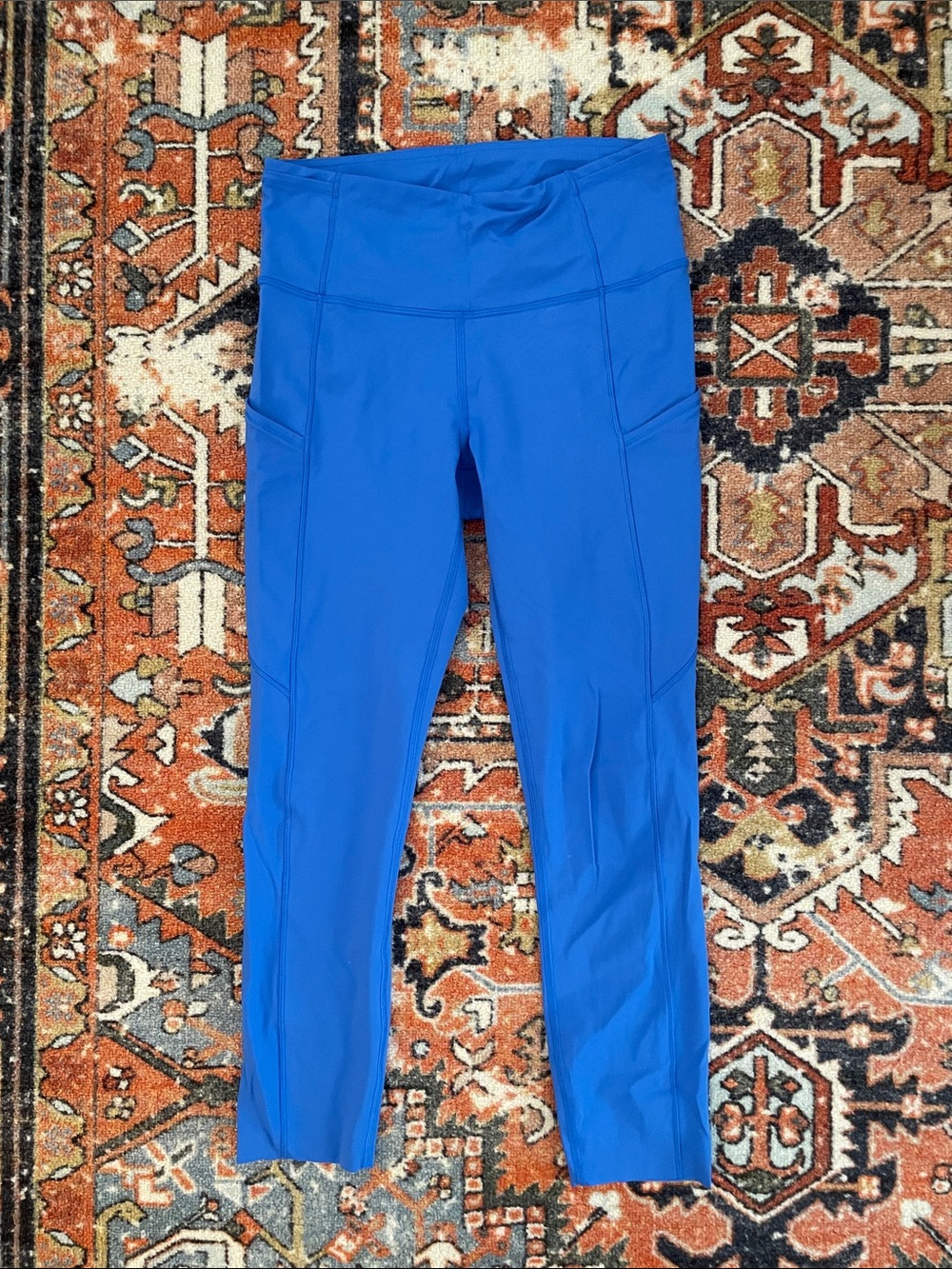 Lululemon Fast and Free High-Rise Tight Legging 23" Blue | Women’s Size 6 - Picture 4 of 8
